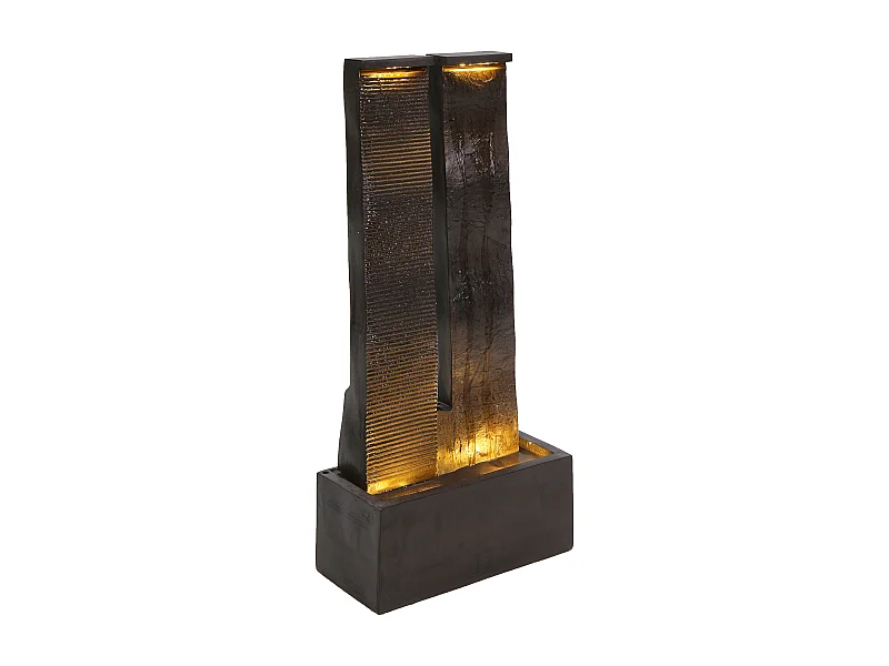 Fontaine de jardin SUNLINE LED Marron