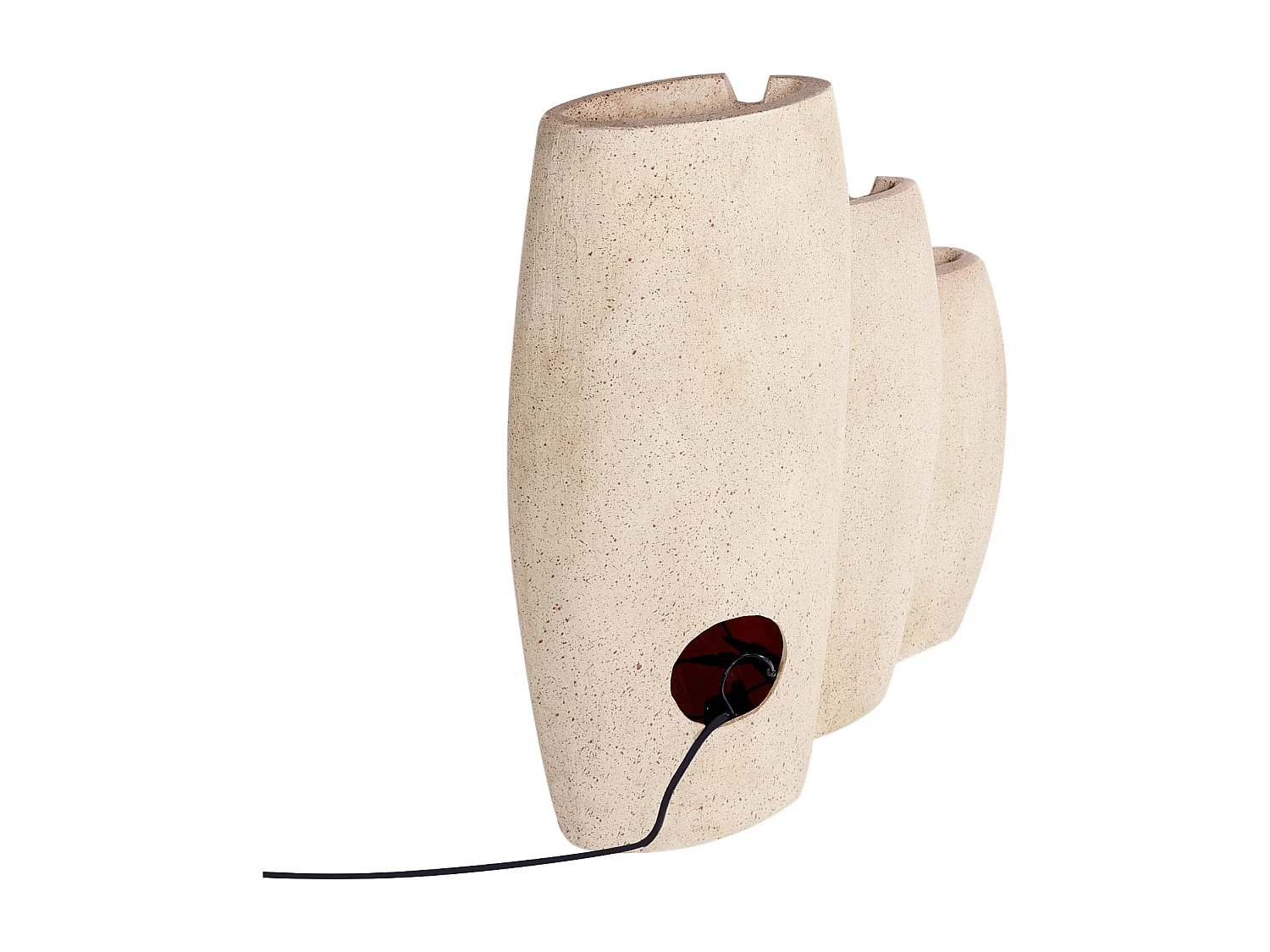 Fontaine de jardin ARKLE LED Beige