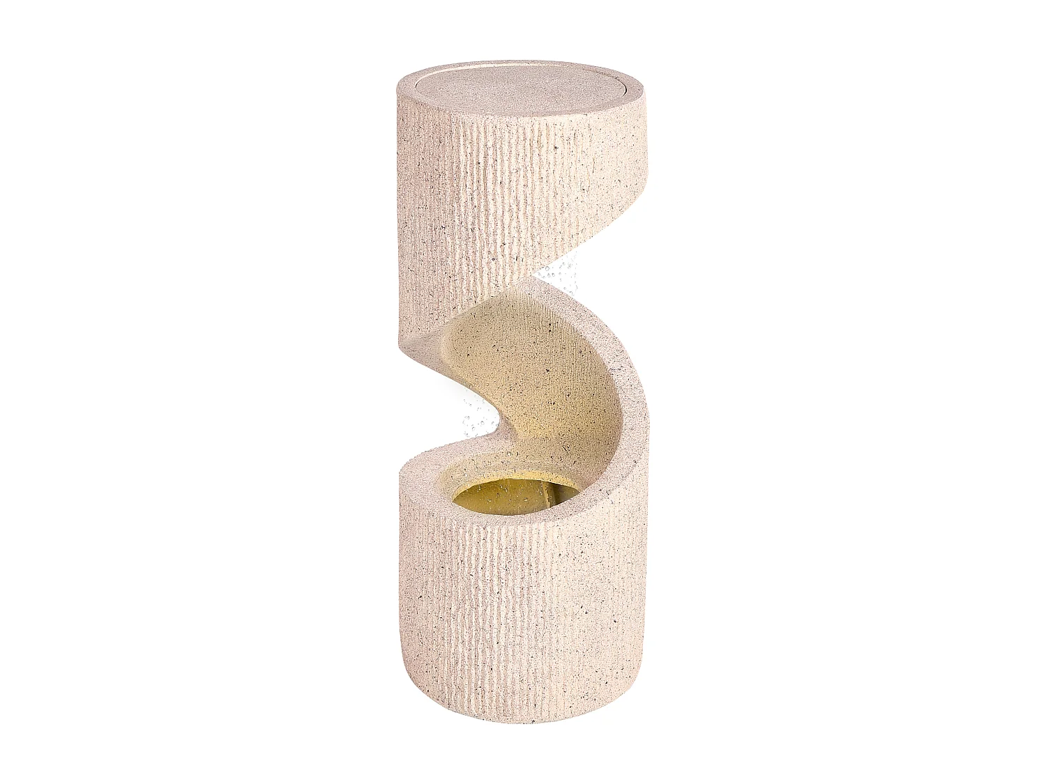 Gartenbrunnen mit LED beige WINX