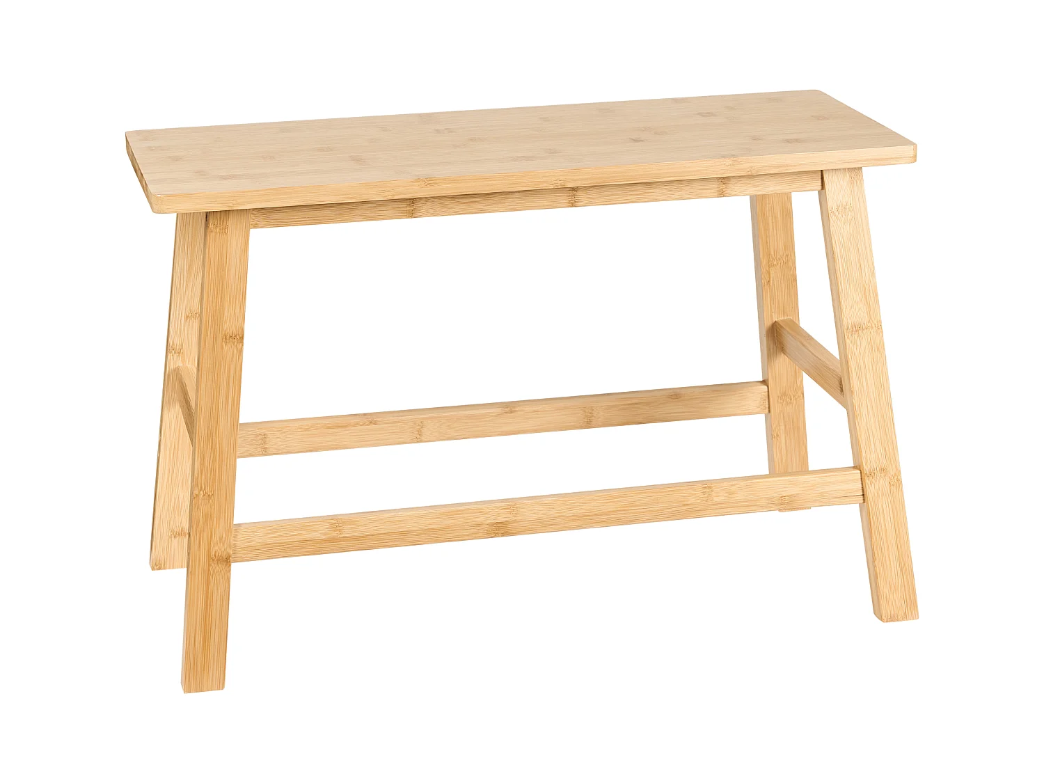 Badezimmerbank Bambus Helles Holz IGUAZU