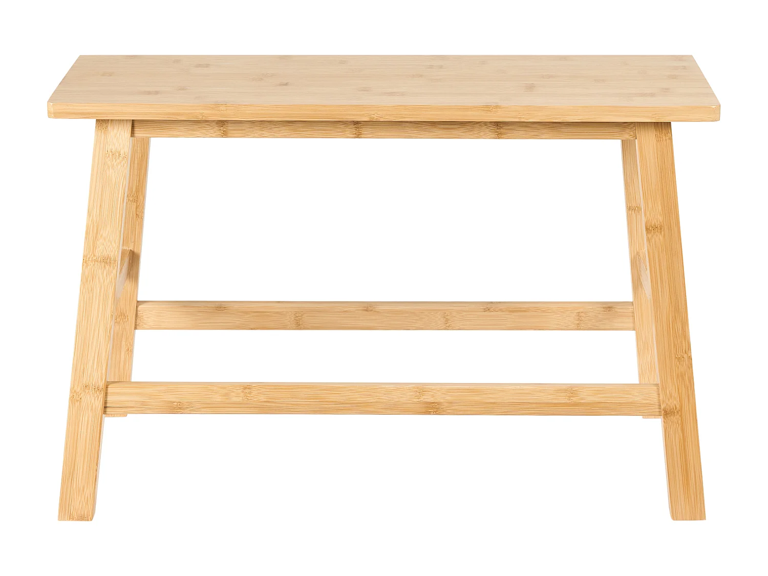 Badezimmerbank Bambus Helles Holz IGUAZU