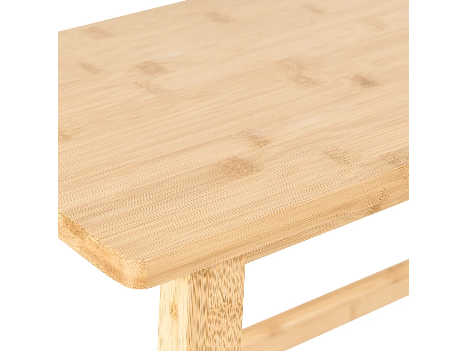 Badezimmerbank Bambus Helles Holz IGUAZU