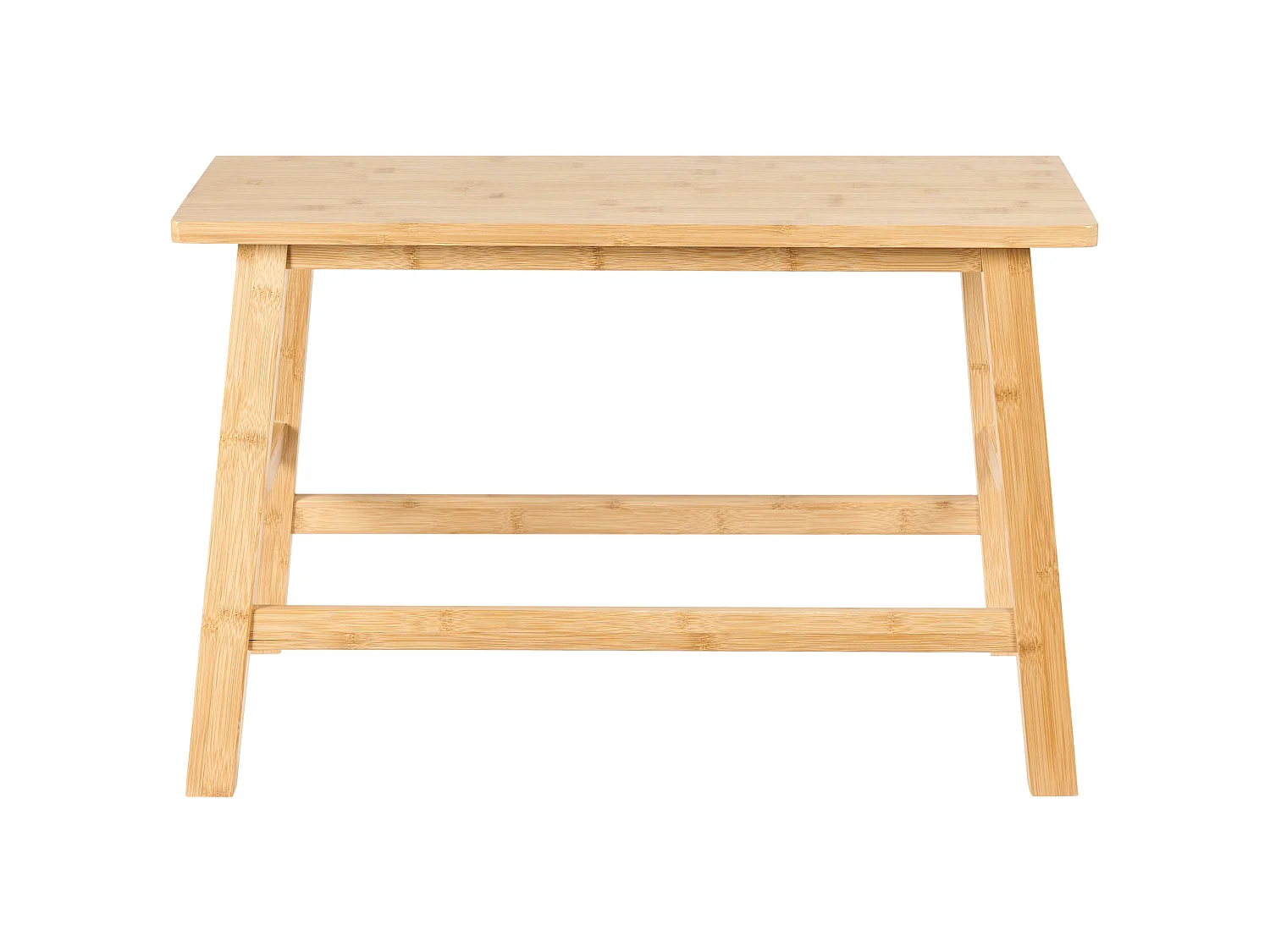 Banc de salle de bain en bambou bois clair IGUAZU