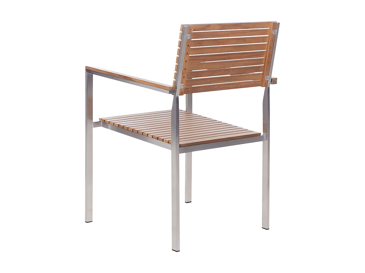 Lot de 6 chaises de jardin VIAREGGIO Teck certifié FSC® Marron