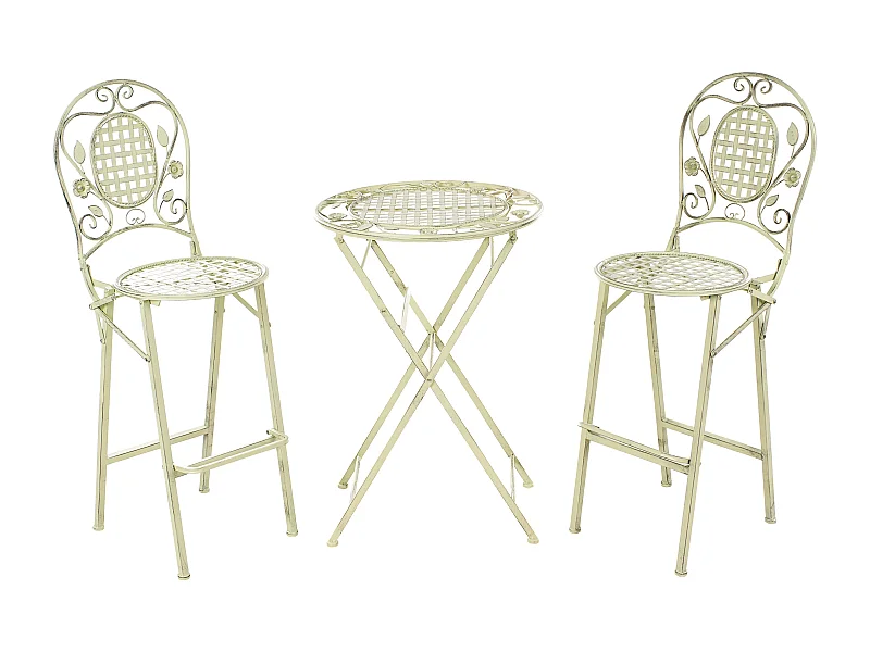 Tuin bar set Inklapbaar BIVIO Metaal Lichtgroen