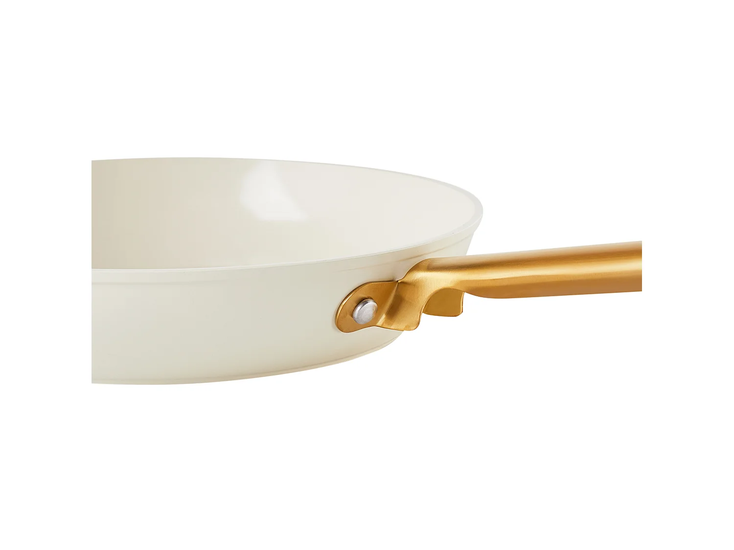 Set of 3 Frying Pans ELITE PRO Off-White