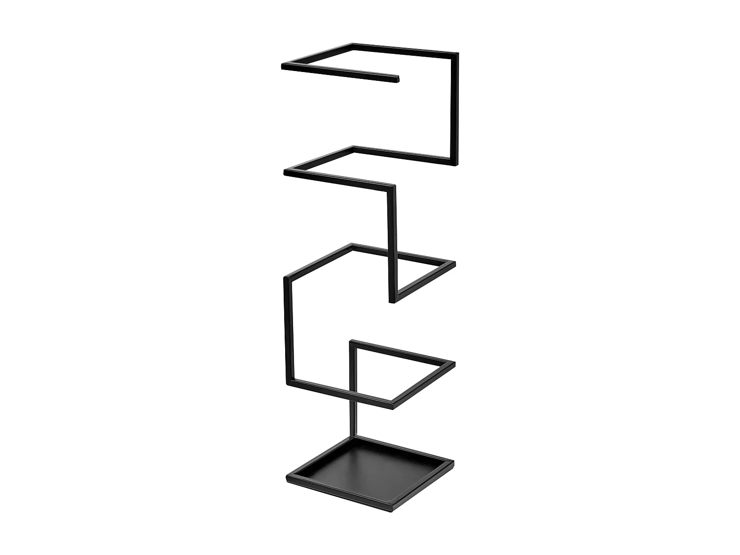 Porte-parapluie ROSOY Métal Noir