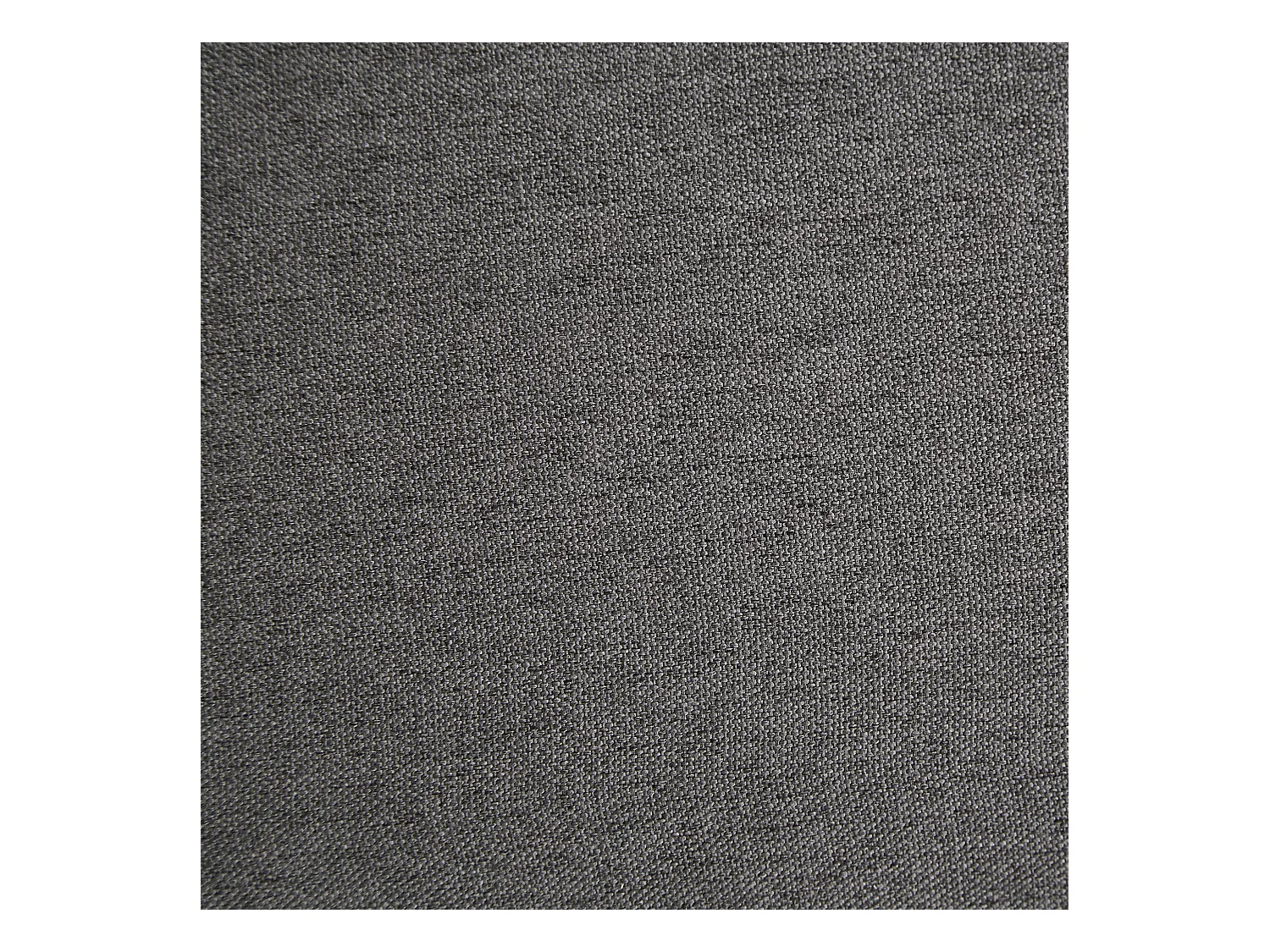 Canapé Convertible 2 Places en coton et Lin gris avec Dossier Double Réglable et Pieds en Bois - 176x72x72cm