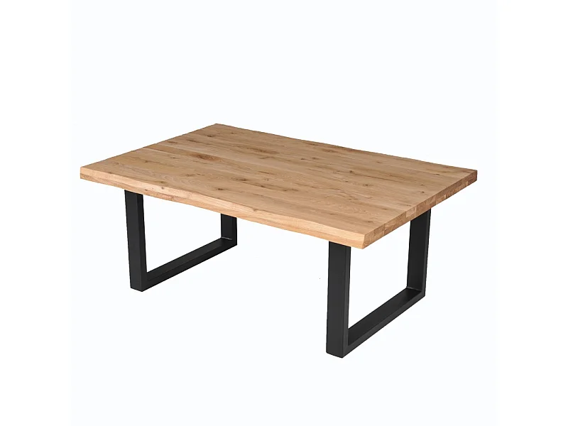 Table basse 110x75cm CATA couleur Chêne design moderne de haute qualité