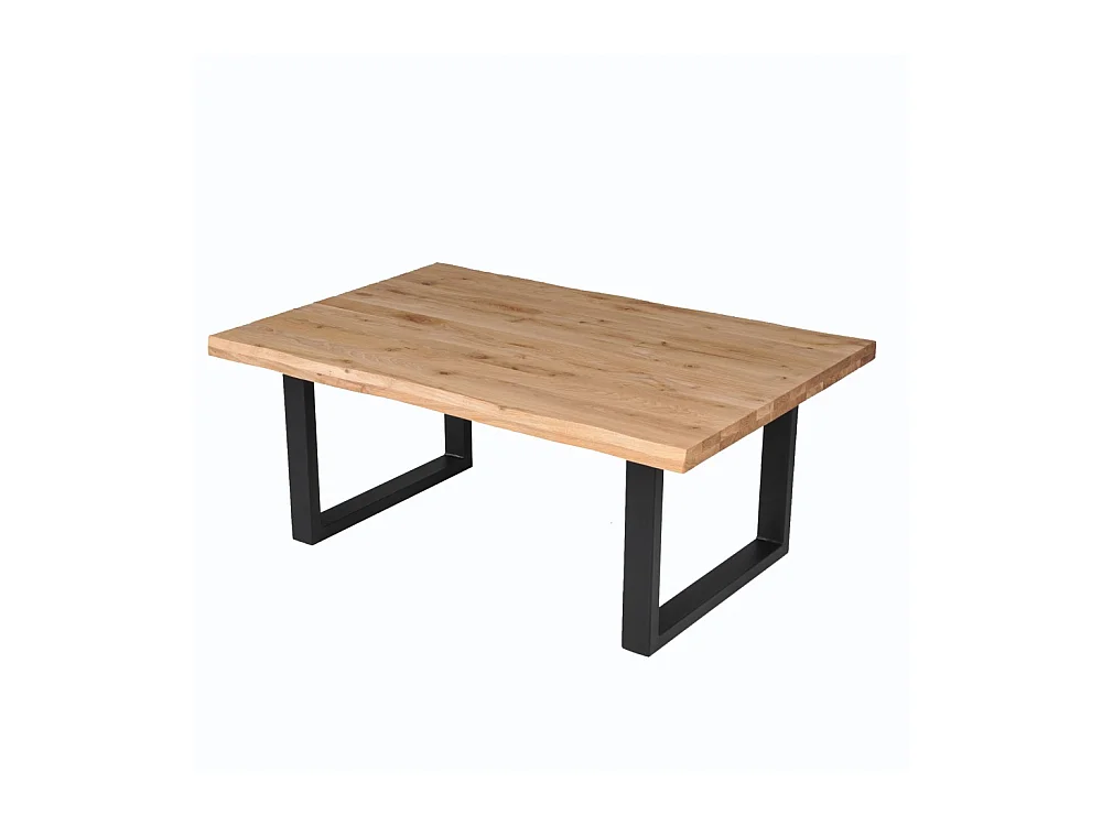 Table basse 110x75cm CATA couleur Chêne design moderne de haute qualité