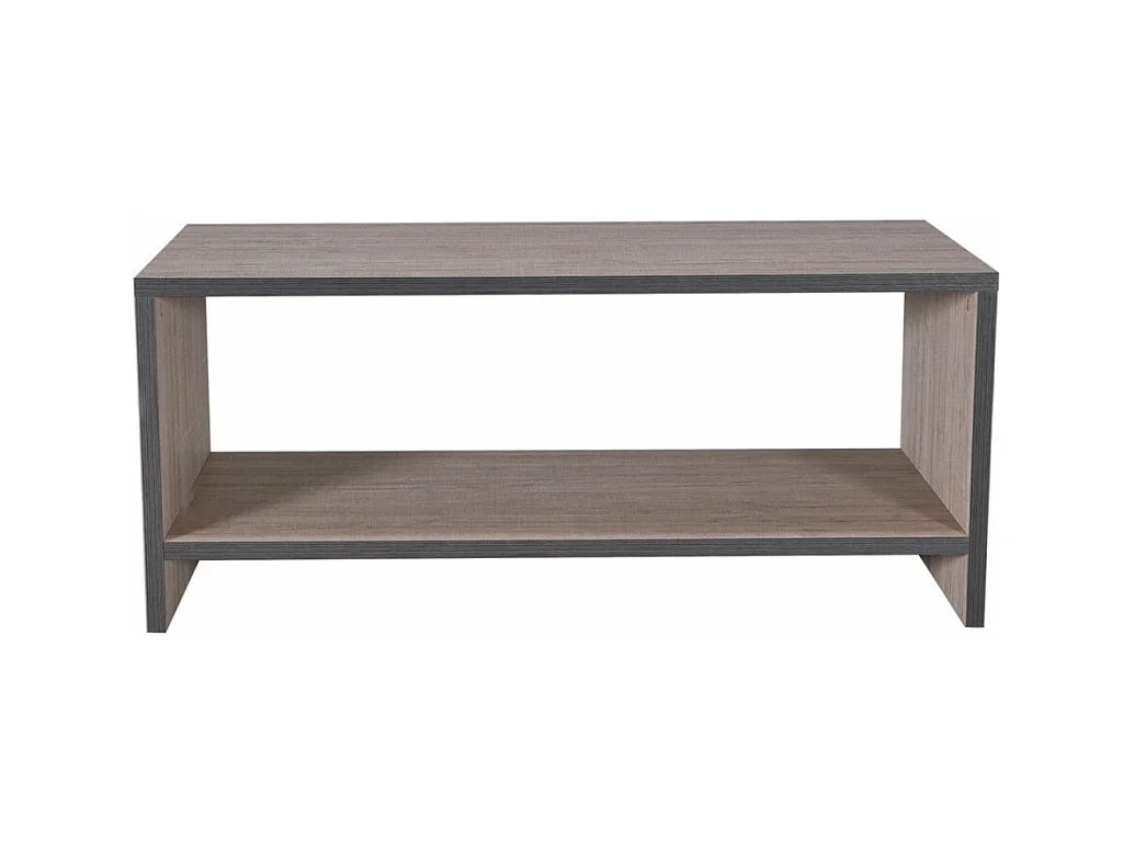 Table basse 100x50cm ANLA couleur Chêne sablße design moderne de haute qualité