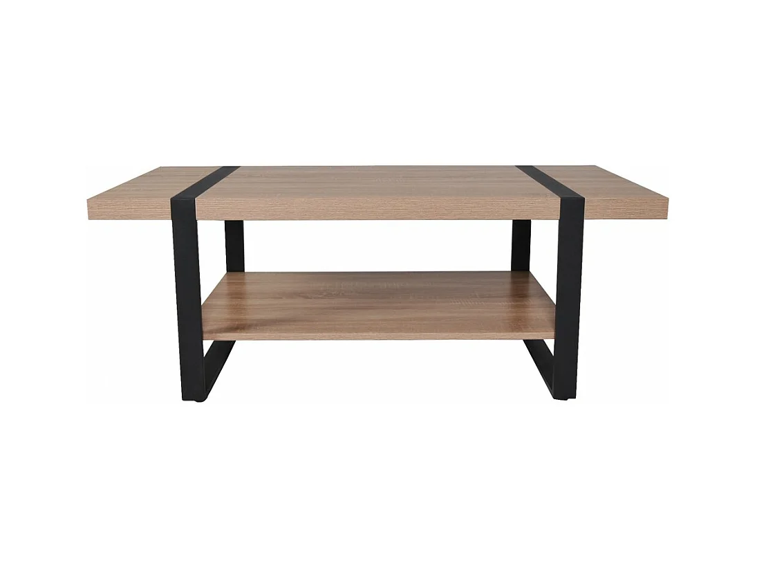 Table basse 120x60cm SEMRA couleur Chêne design moderne de haute qualité