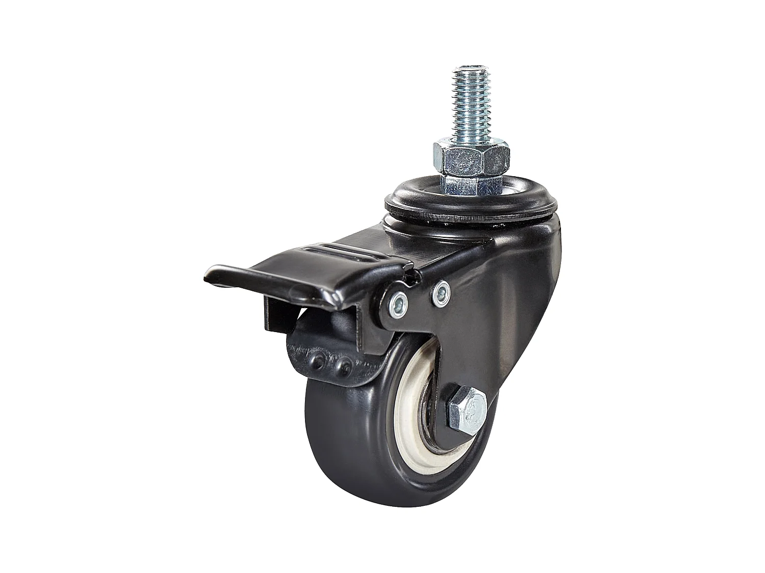 Lot de 4 roulettes pour bureau d'angle DESTINES Noir