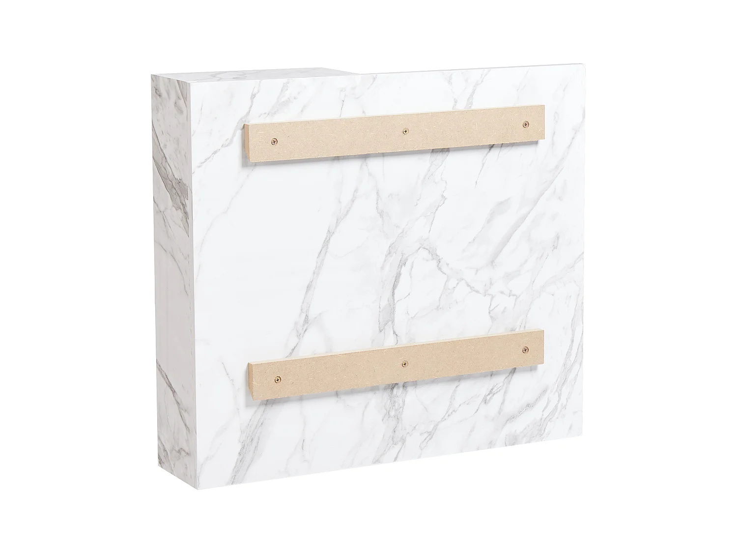 Armoire de toilette murale JOINVILLE 60 cm 54 cm Marbre blanc