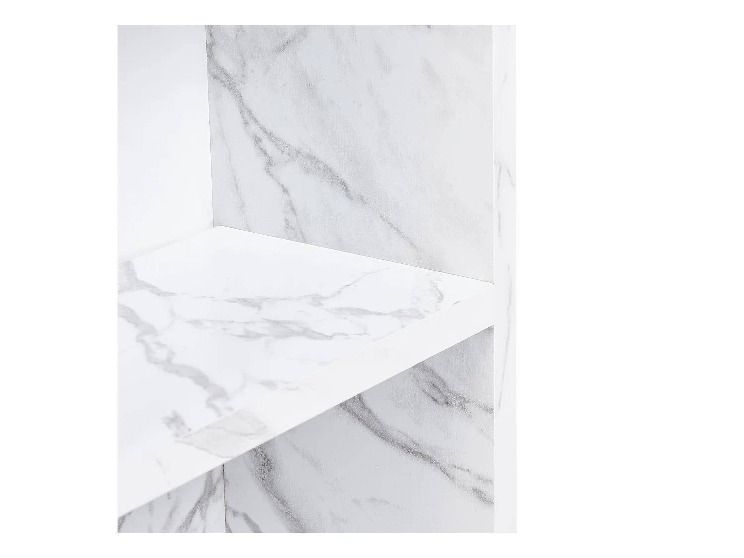 Armoire de toilette murale JOINVILLE 60 cm 54 cm Marbre blanc