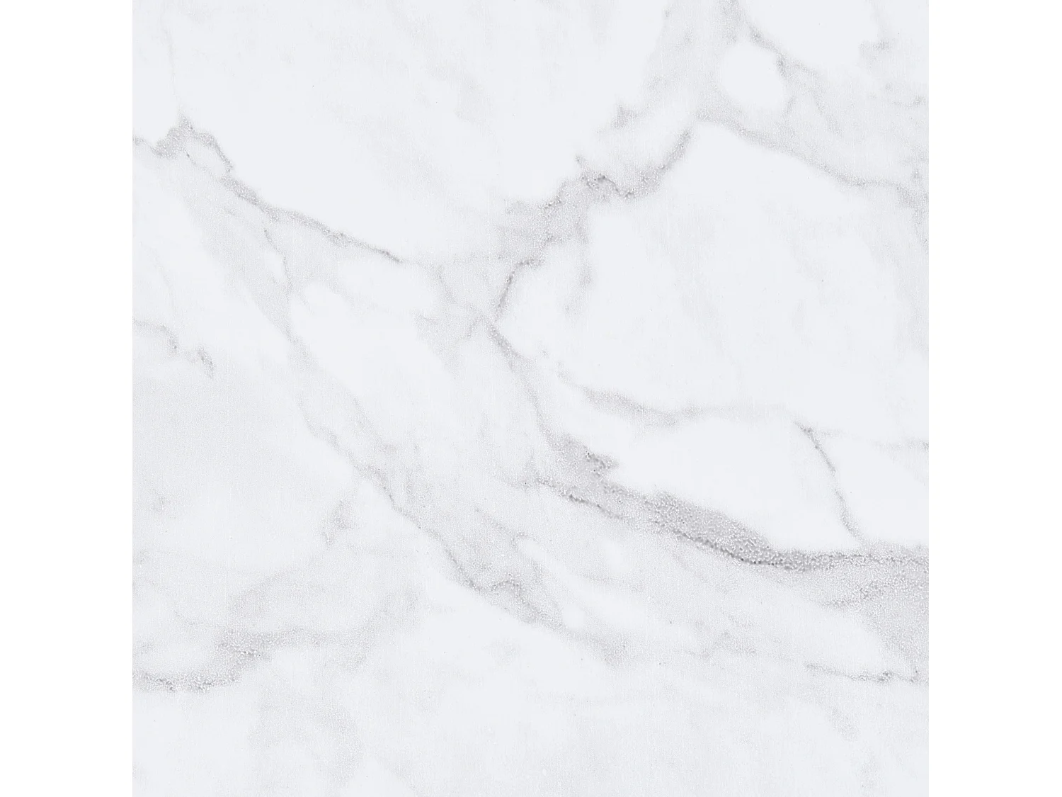 Bathroom Wall Mounted Mirror Cabinet JOINVILLE 60 cm 54 cm White Marble