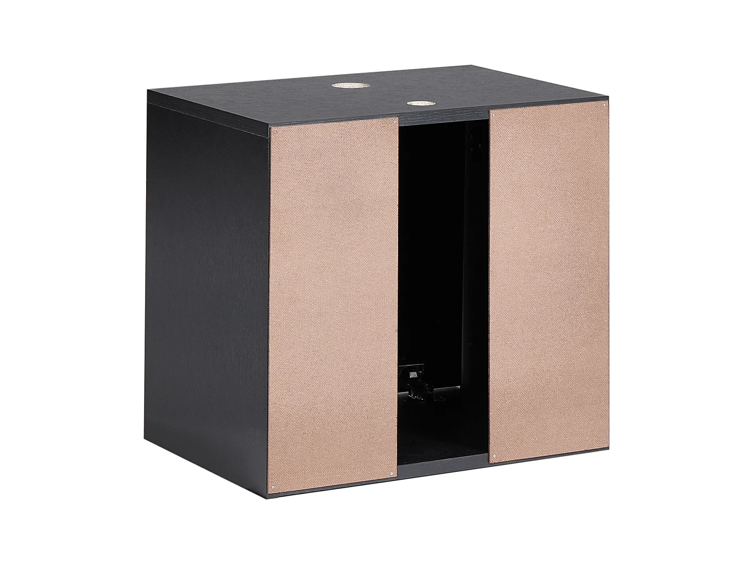 Meuble lavabo mural SUZANO 45 cm Noir