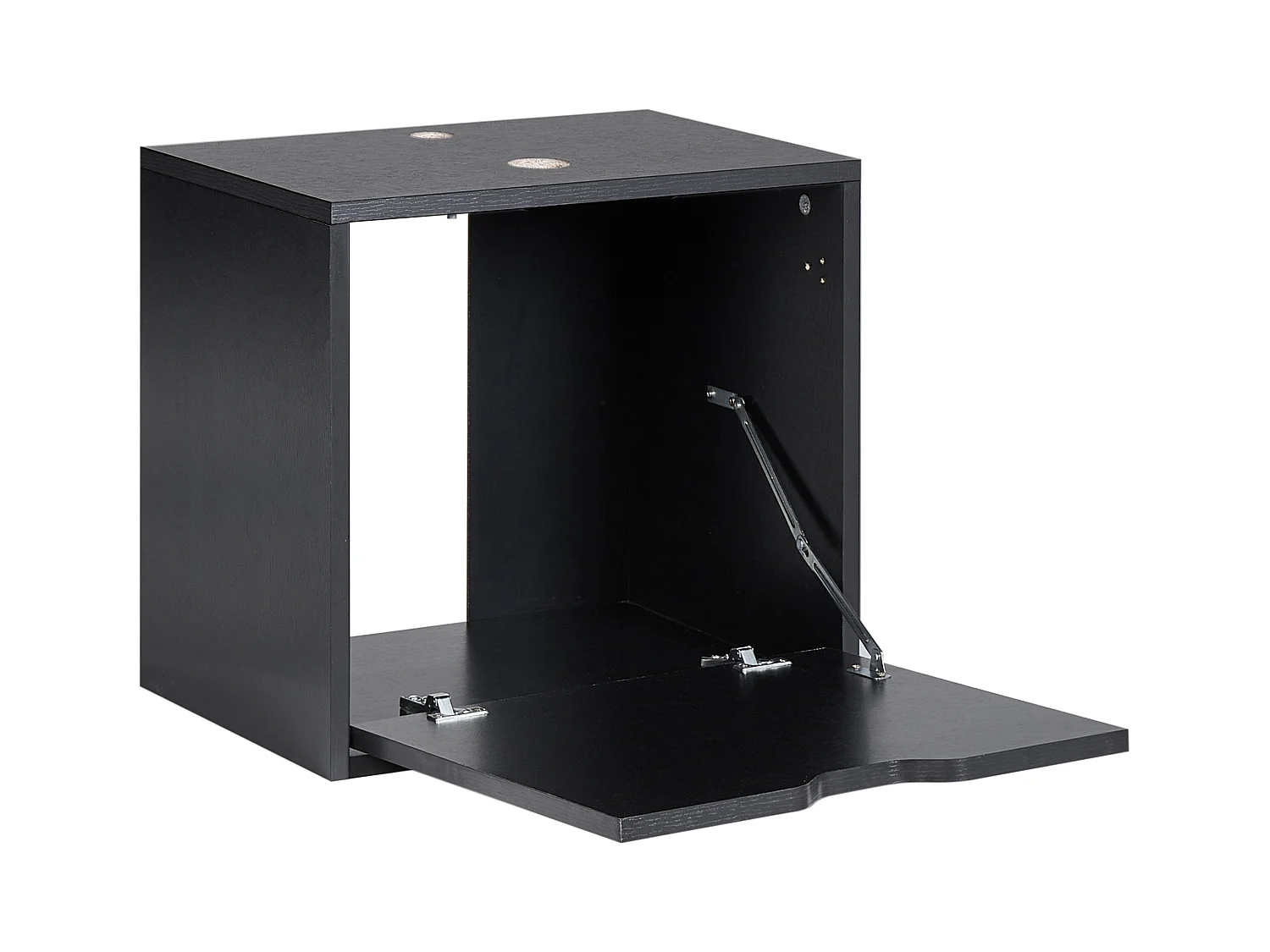 Meuble lavabo mural SUZANO 45 cm Noir