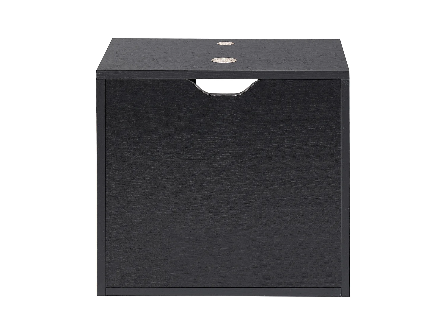 Meuble lavabo mural SUZANO 45 cm Noir
