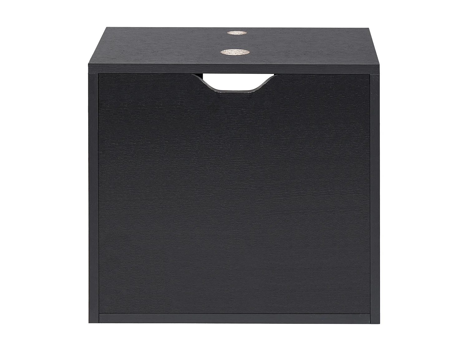 Meuble lavabo mural SUZANO 45 cm Noir