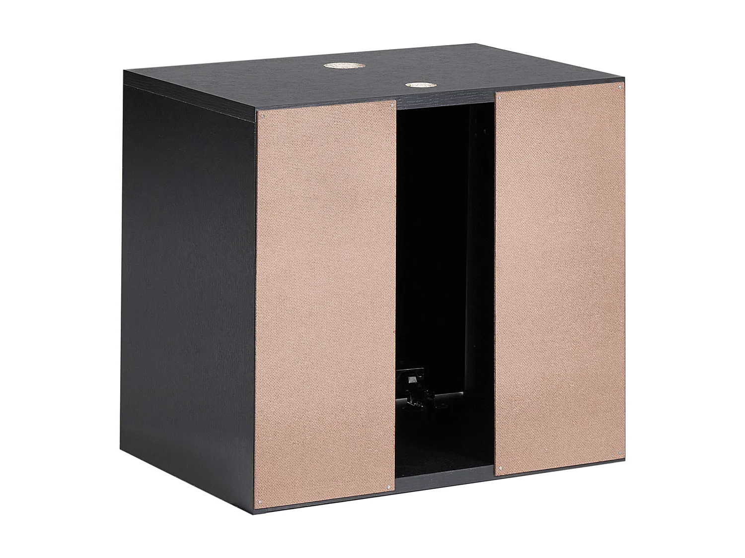 Meuble lavabo mural SUZANO 45 cm Noir