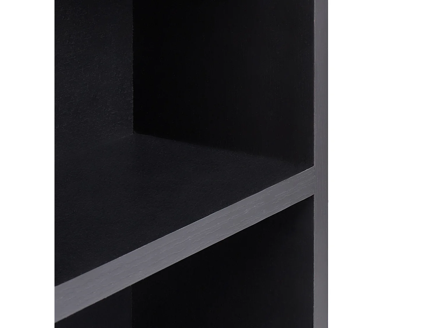 Bathroom Wall Mounted Mirror Cabinet JOINVILLE 60 cm Black