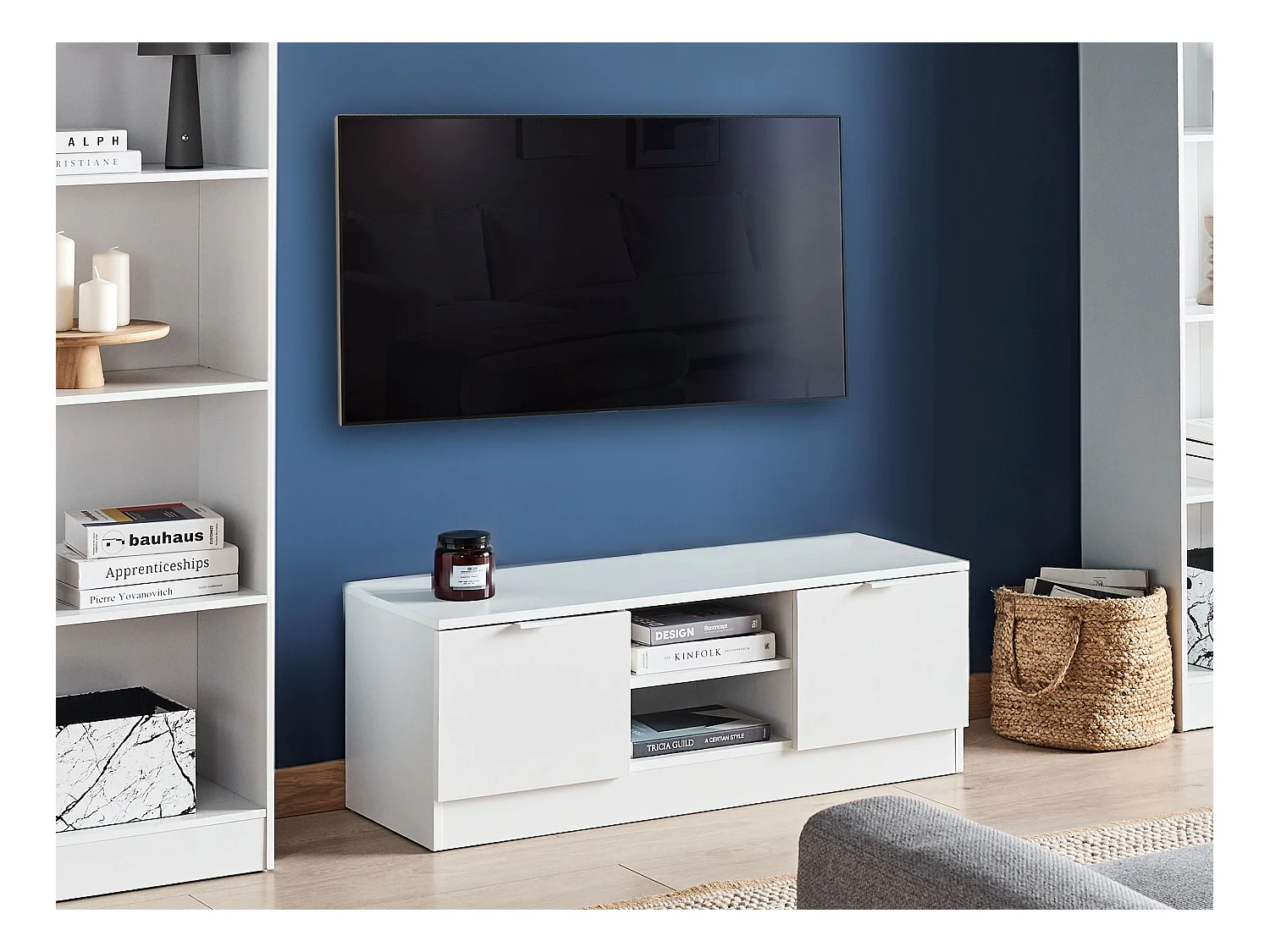 Mueble TV WINNIPEG Blanco