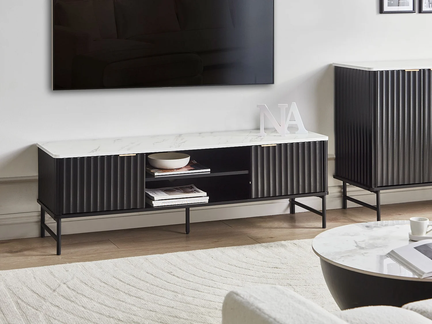 Mobile TV GLASTONBURY Marmo/ Nero