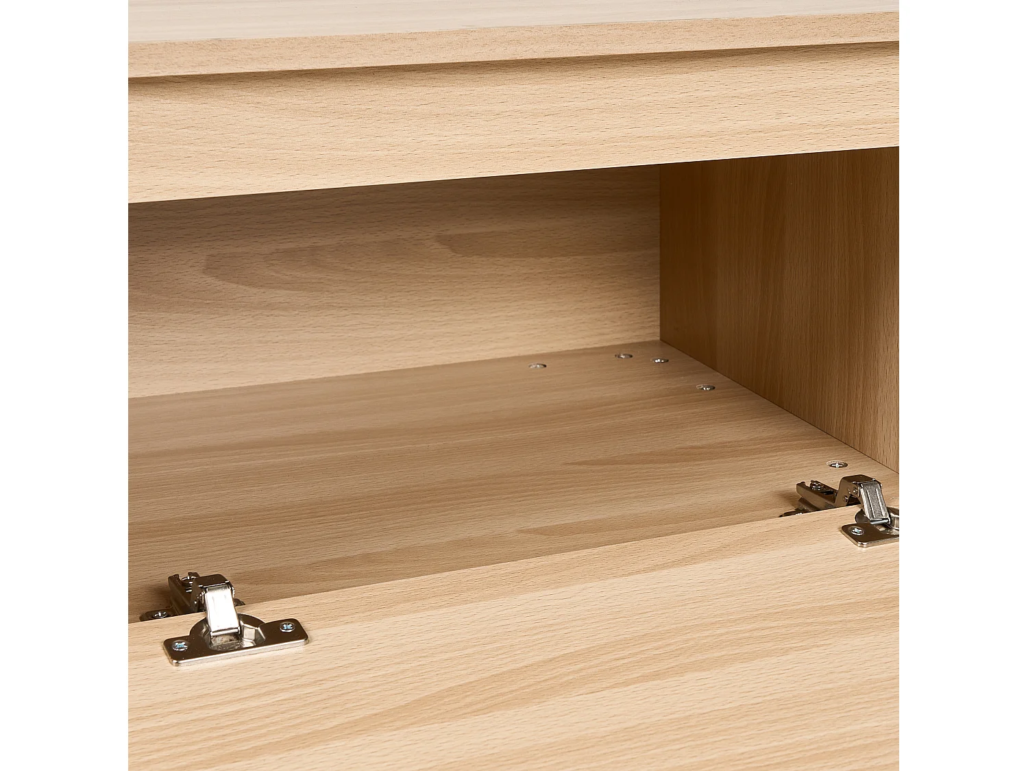 Meuble TV CARDIGAN Marron clair