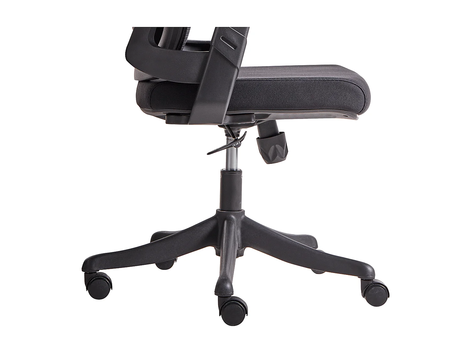 Chaise de bureau BARD Tissu Noir