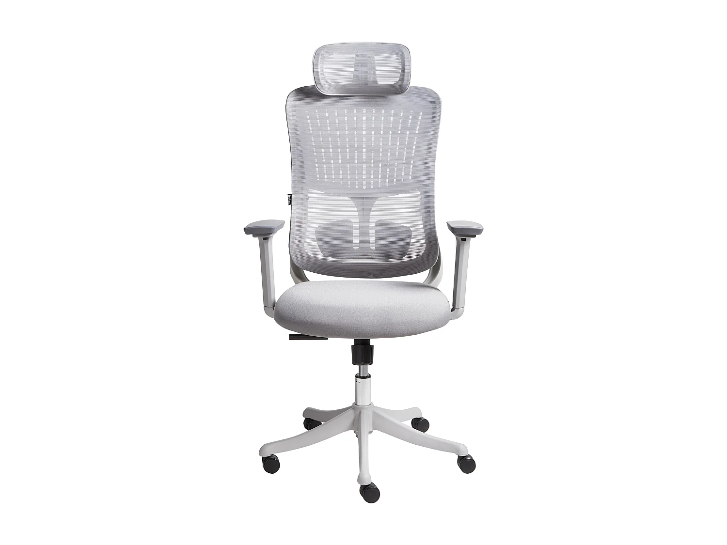 Chaise de bureau PARTNER Tissu Gris