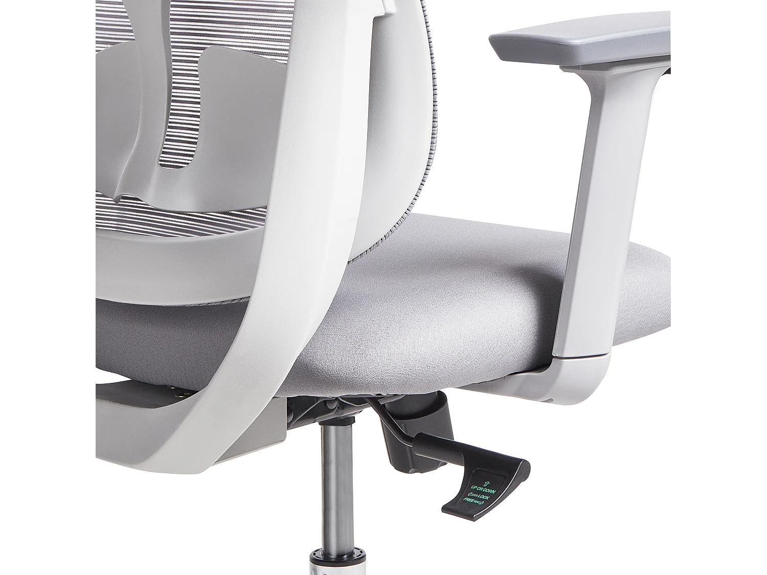 Chaise de bureau PARTNER Tissu Gris