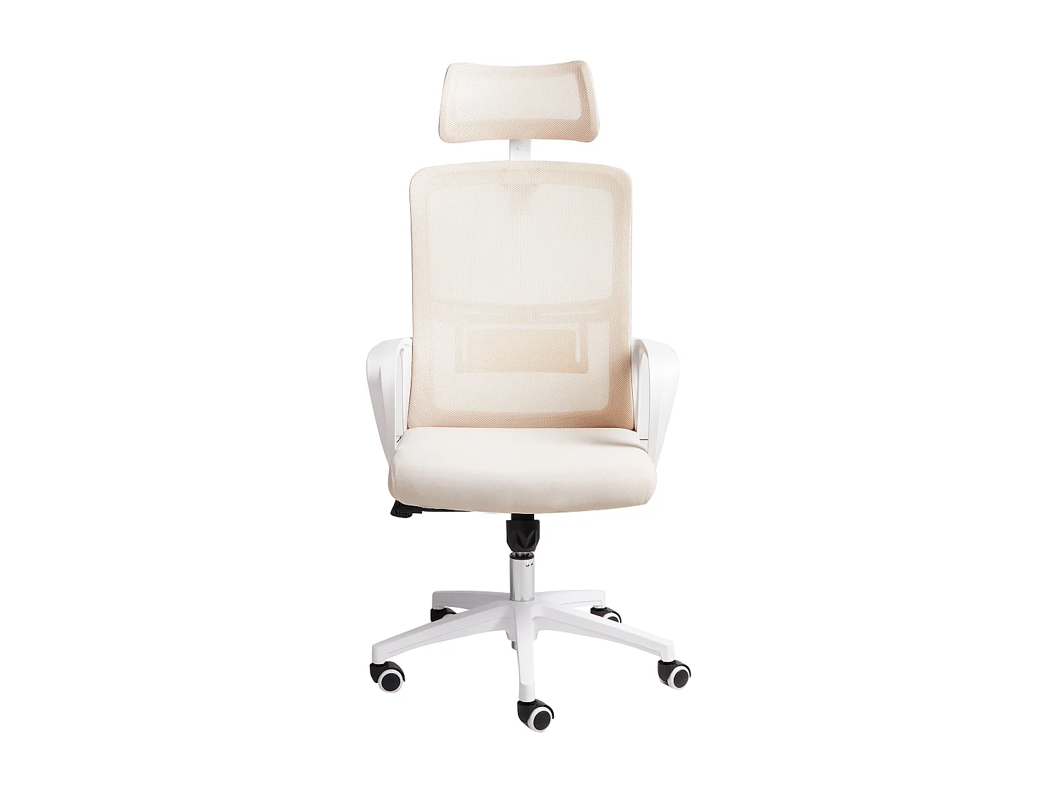Bürostuhl drehbar MONARCH Stoff Beige