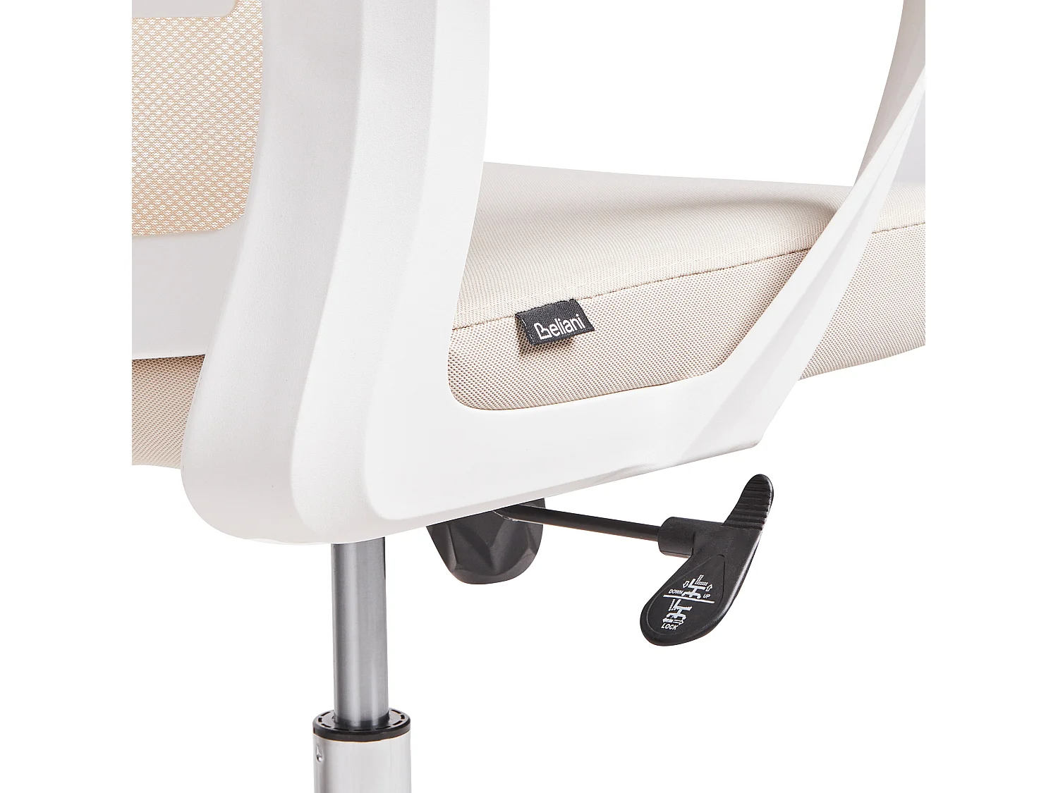 Bürostuhl drehbar MONARCH Stoff Beige