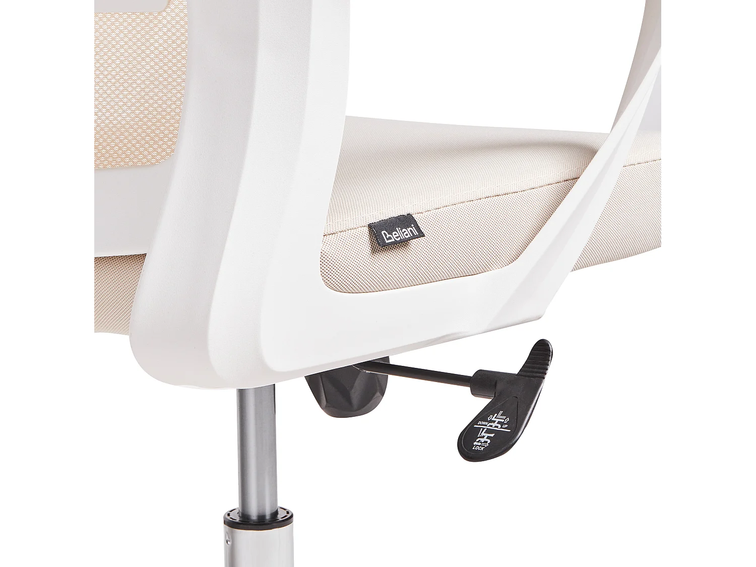 Bureaustoel Draaibaar MONARCH Stof Beige