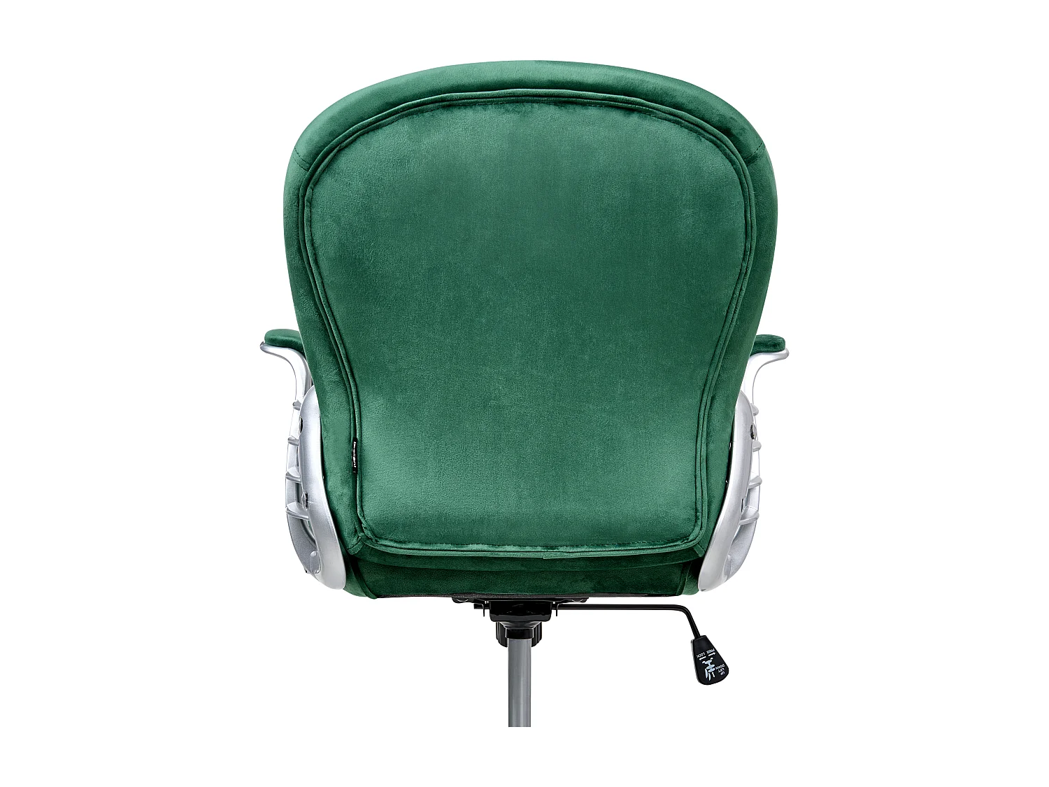 Chaise de bureau PRINCESS Velours Vert