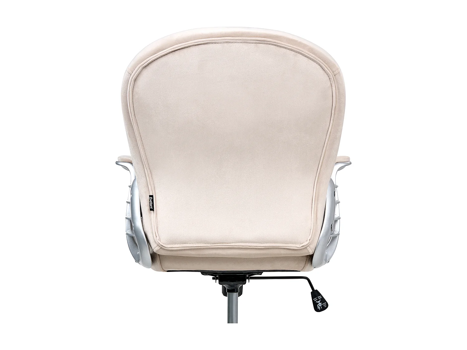 Chaise de bureau PRINCESS Velours Beige