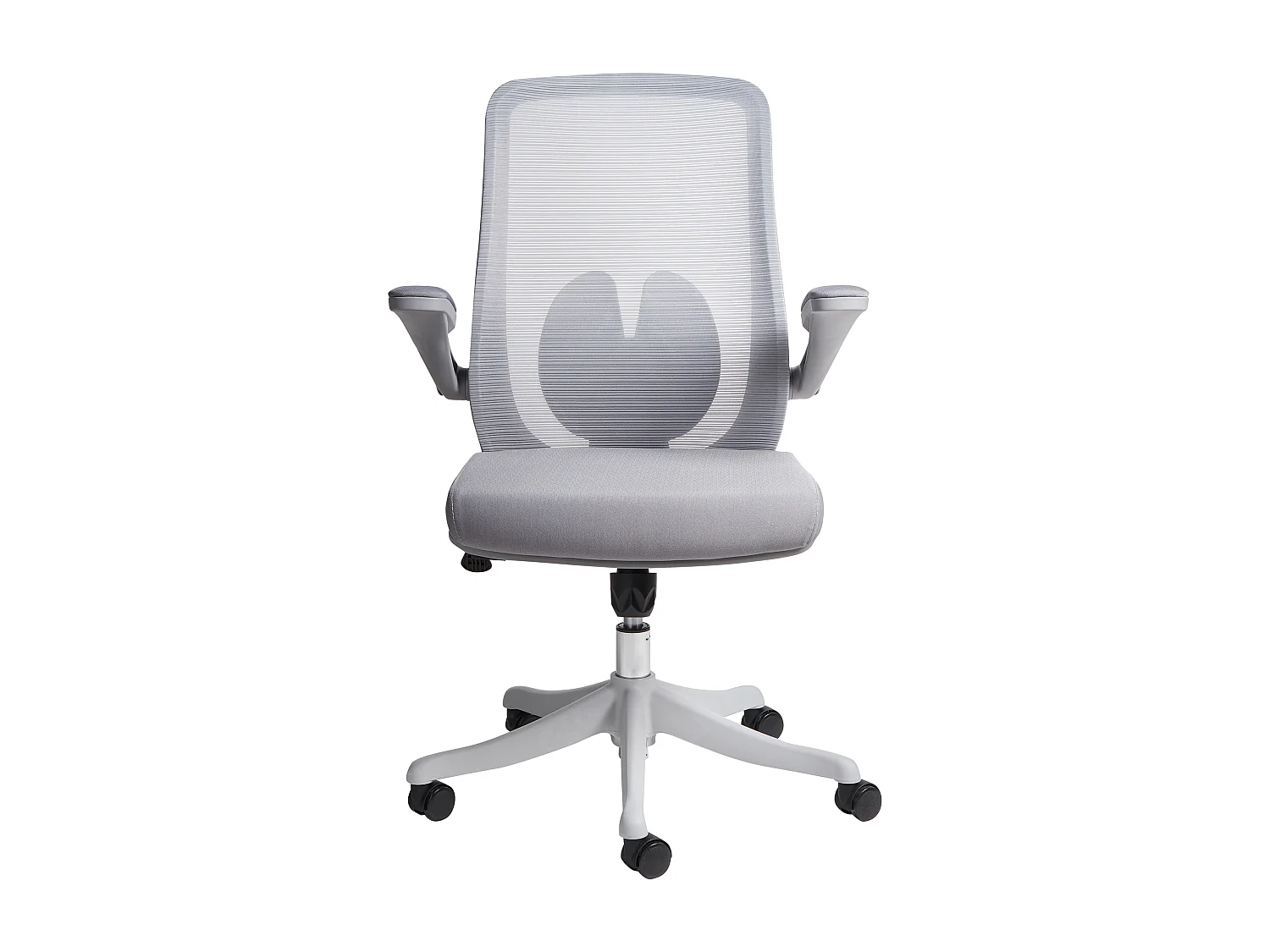 Chaise de bureau OVERLORD Tissu Gris