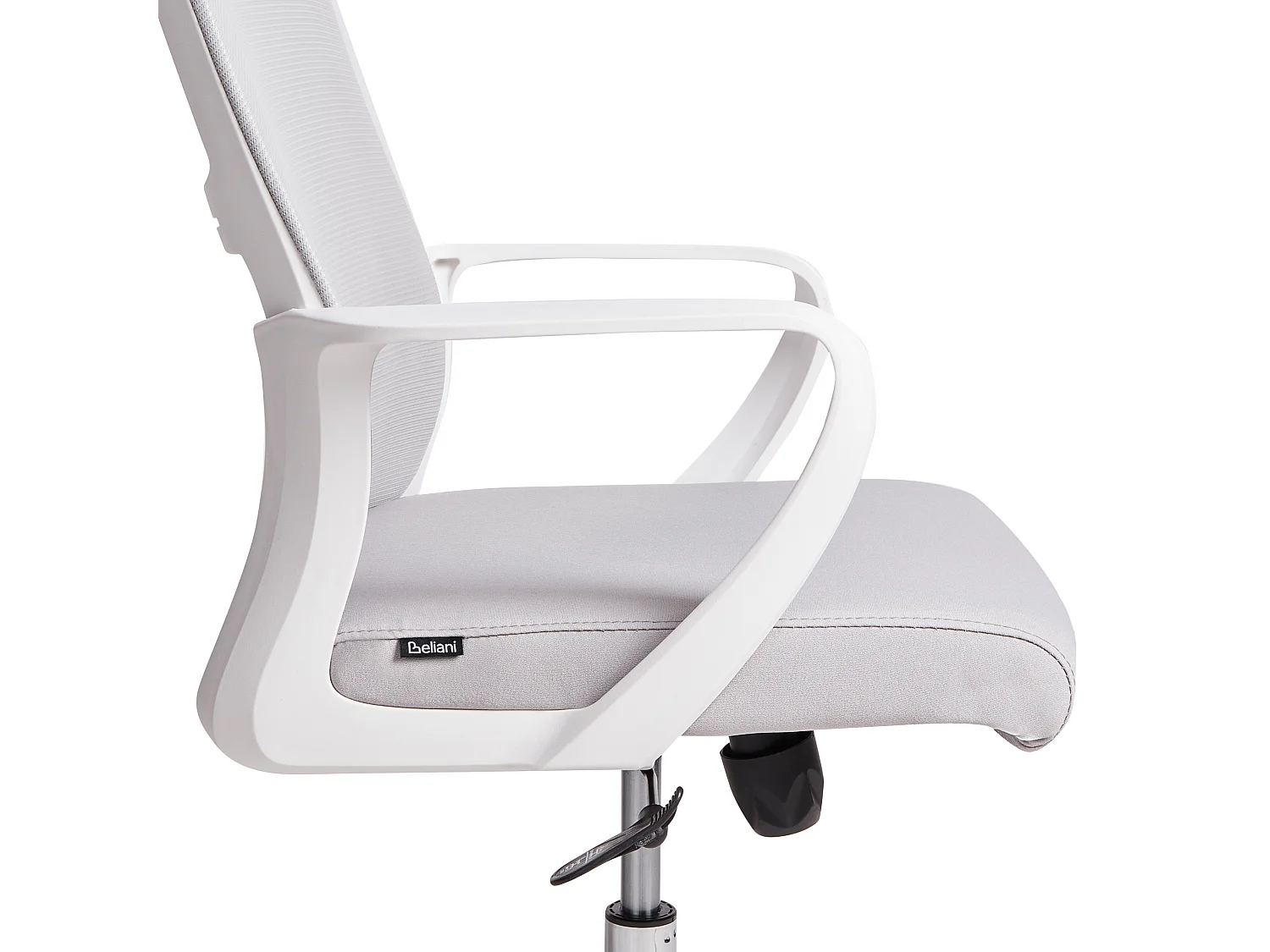 Chaise de bureau MONARCH Tissu Gris clair