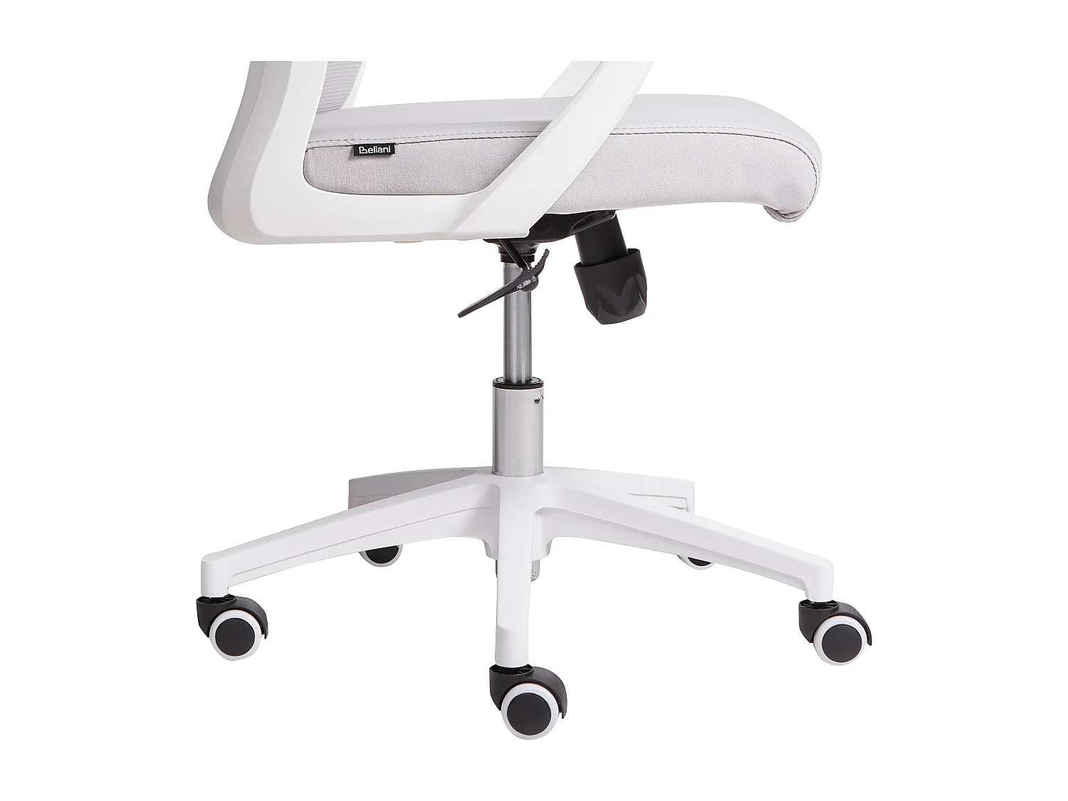 Chaise de bureau MONARCH Tissu Gris clair