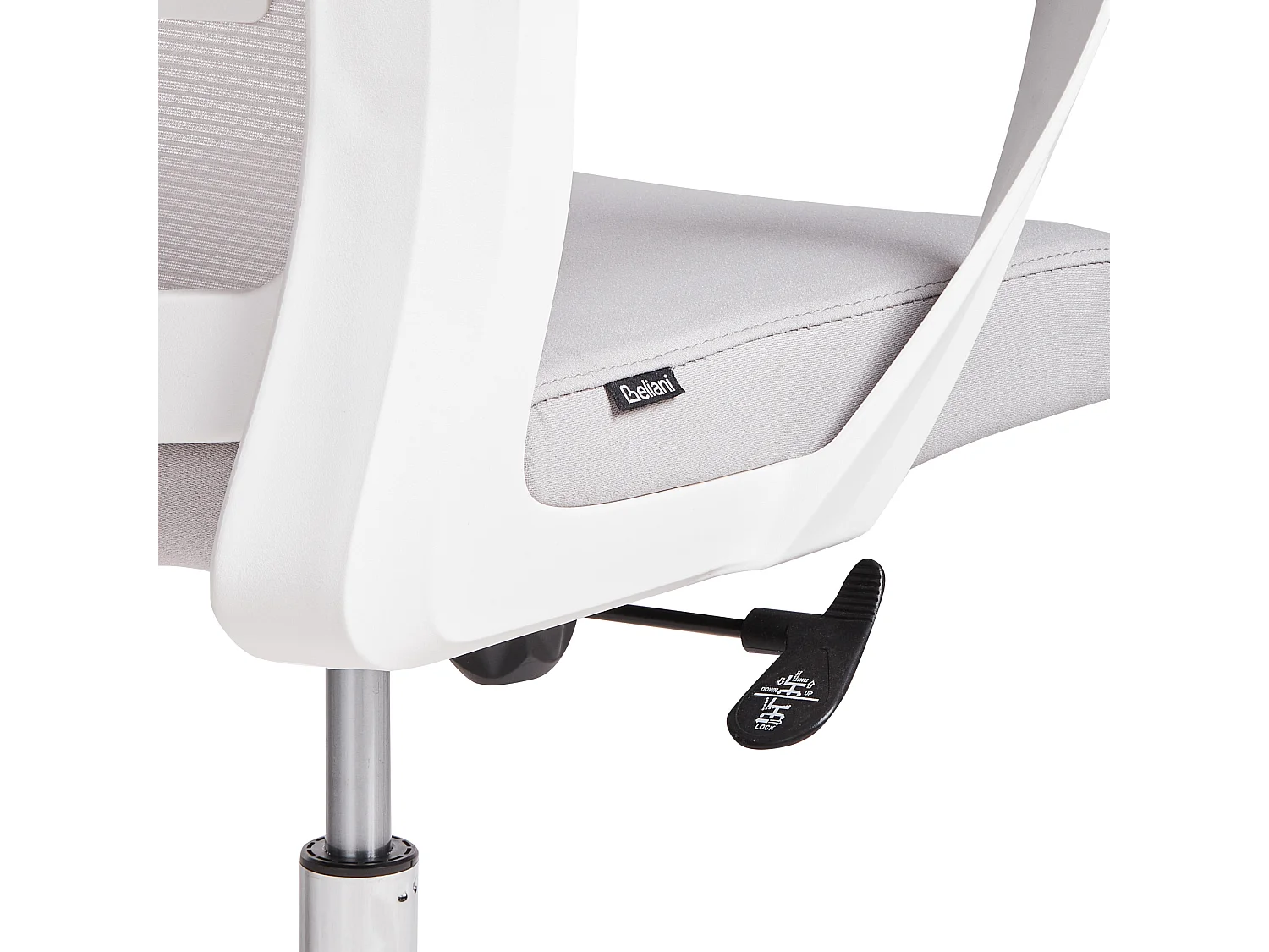 Fotel biurowy Obrotowy MONARCH Jasnoszary