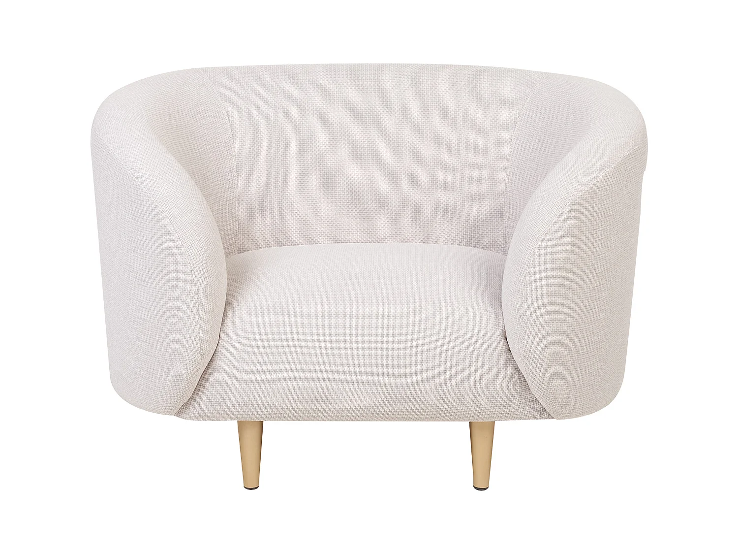 Ensemble de salon 3 places LOEN Tissu Beige clair