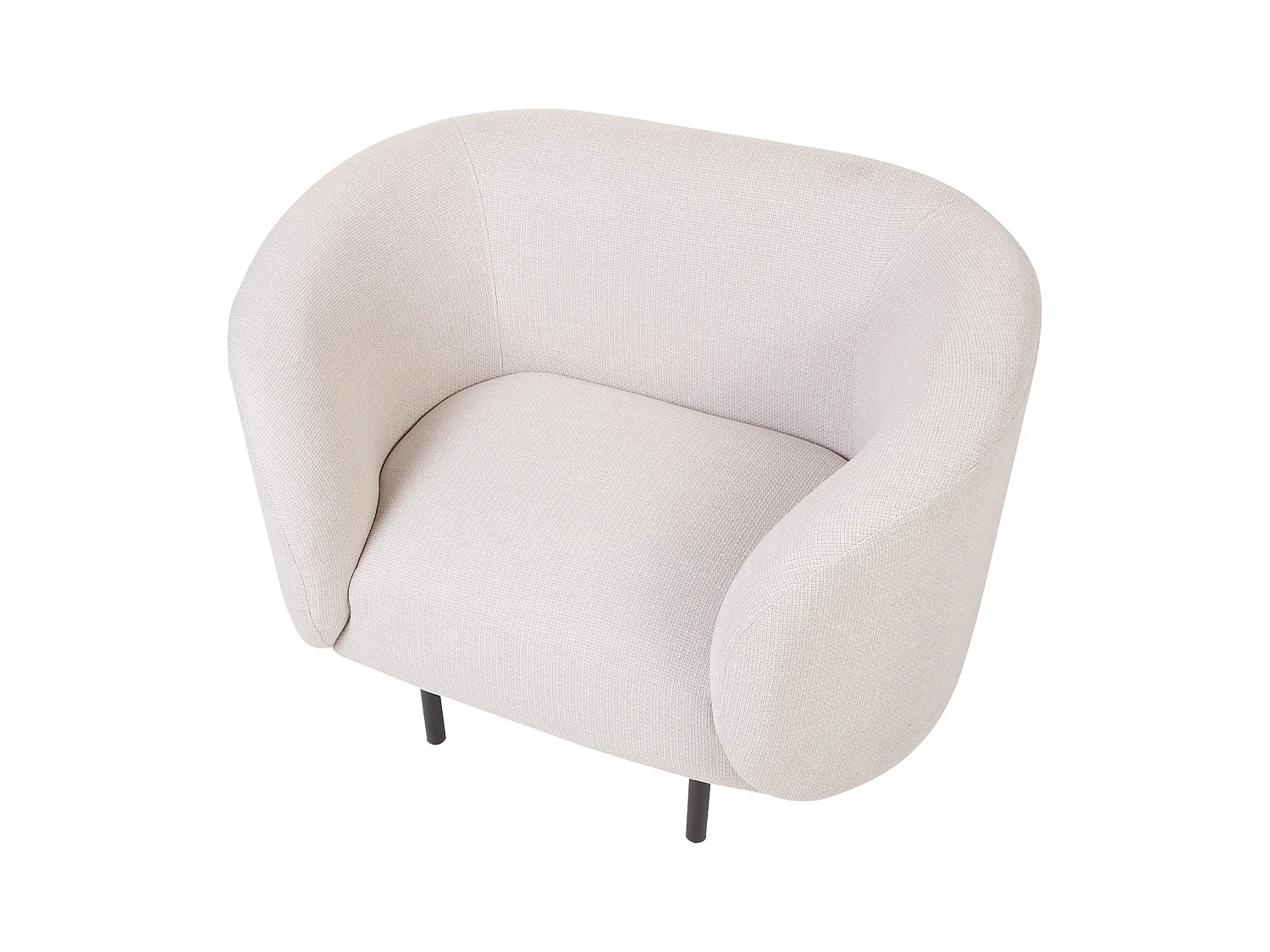 Ensemble de salon 3 places LOEN Tissu Beige clair