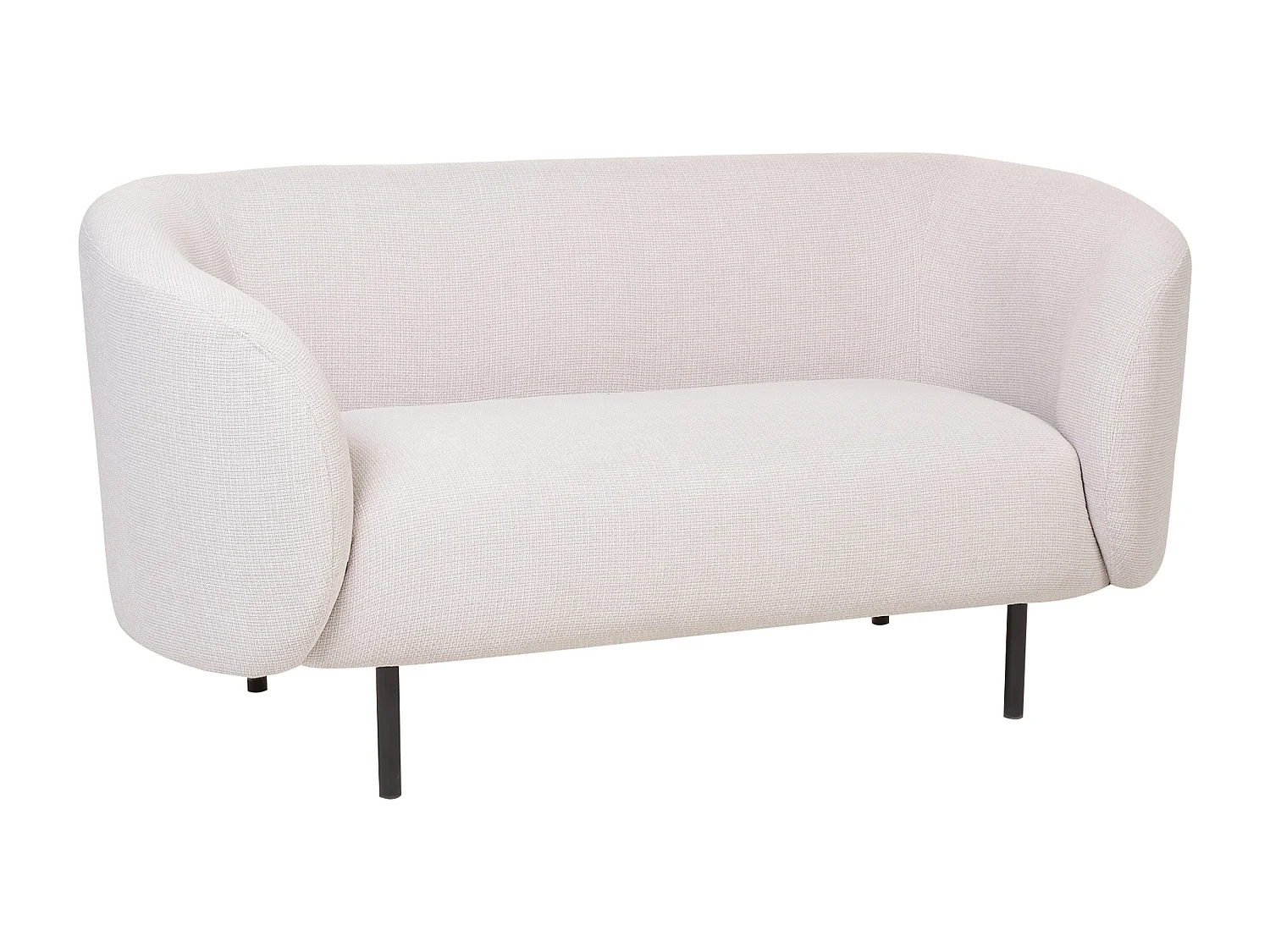 Ensemble de salon LOEN Tissu Beige clair 3 places