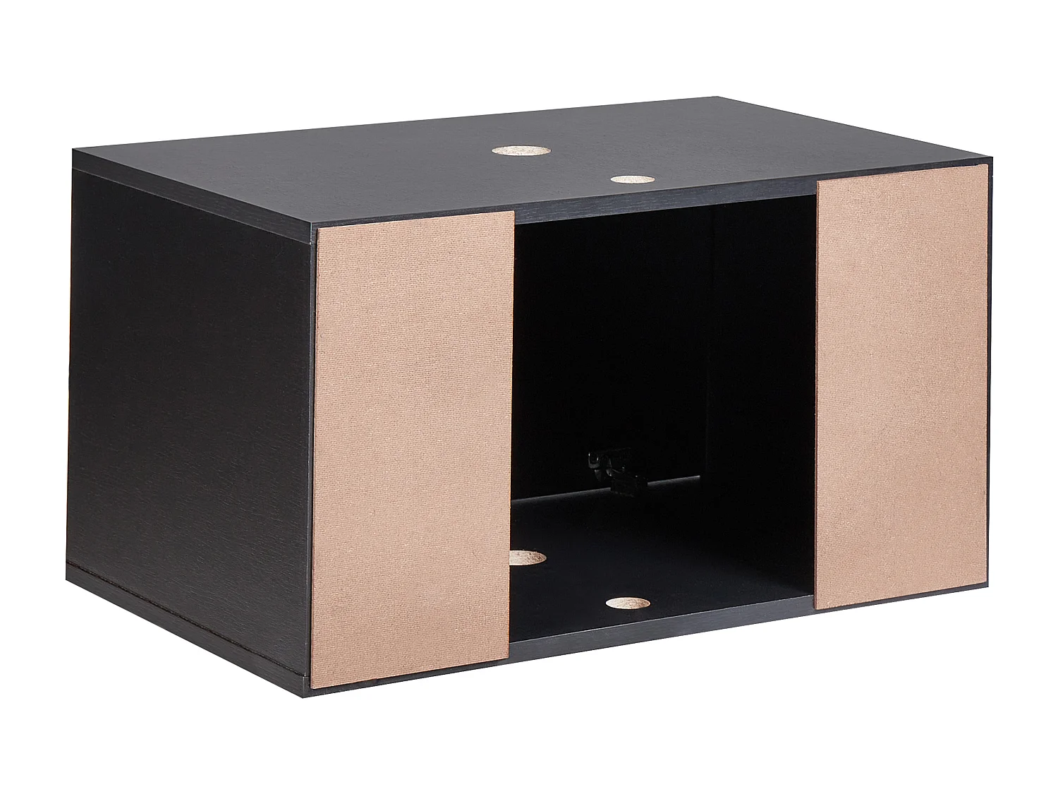 Mobile lavabo da parete PETROLINA 60 cm Nero