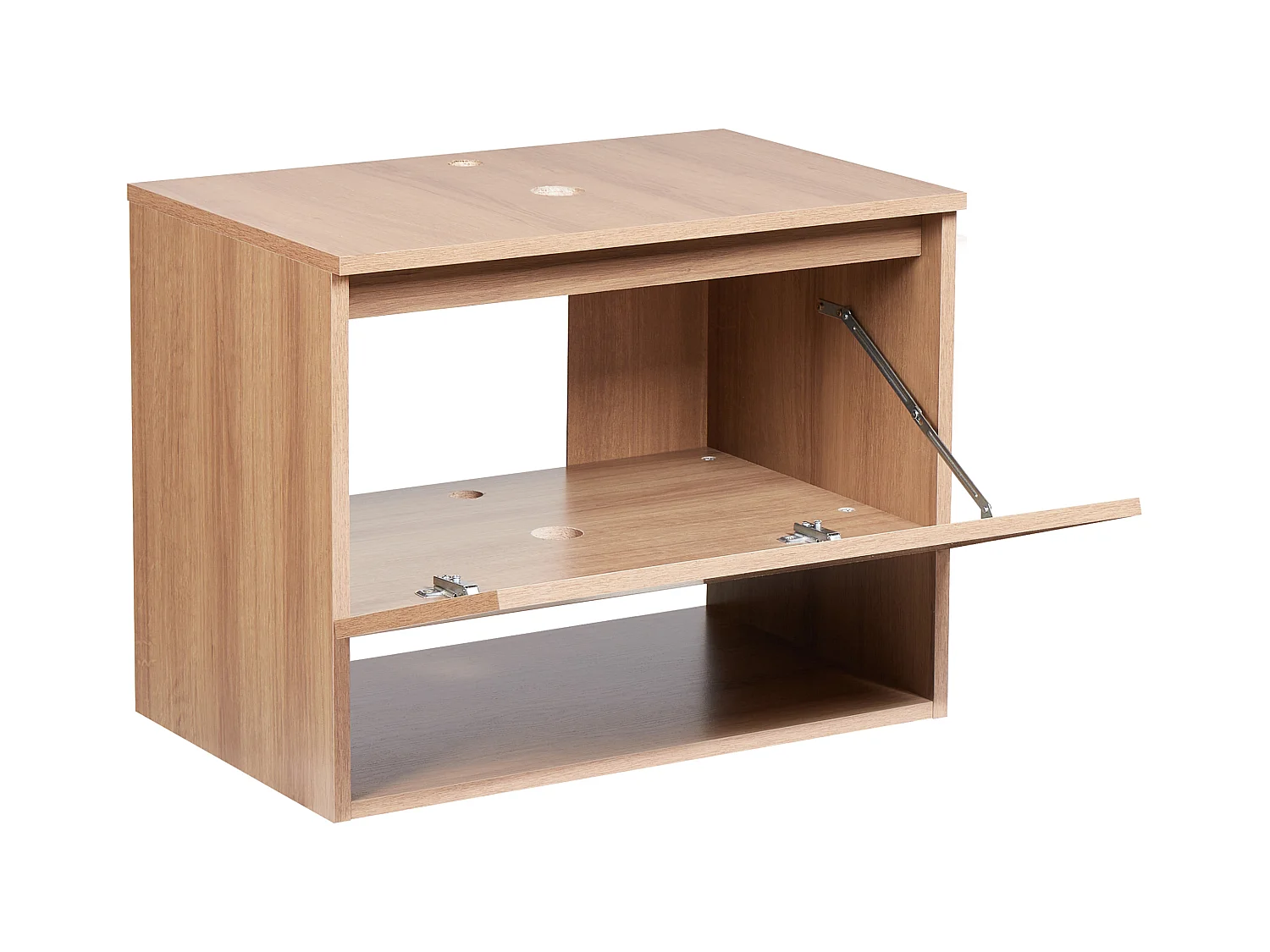 Meuble lavabo mural NATAL 60 cm Marron clair