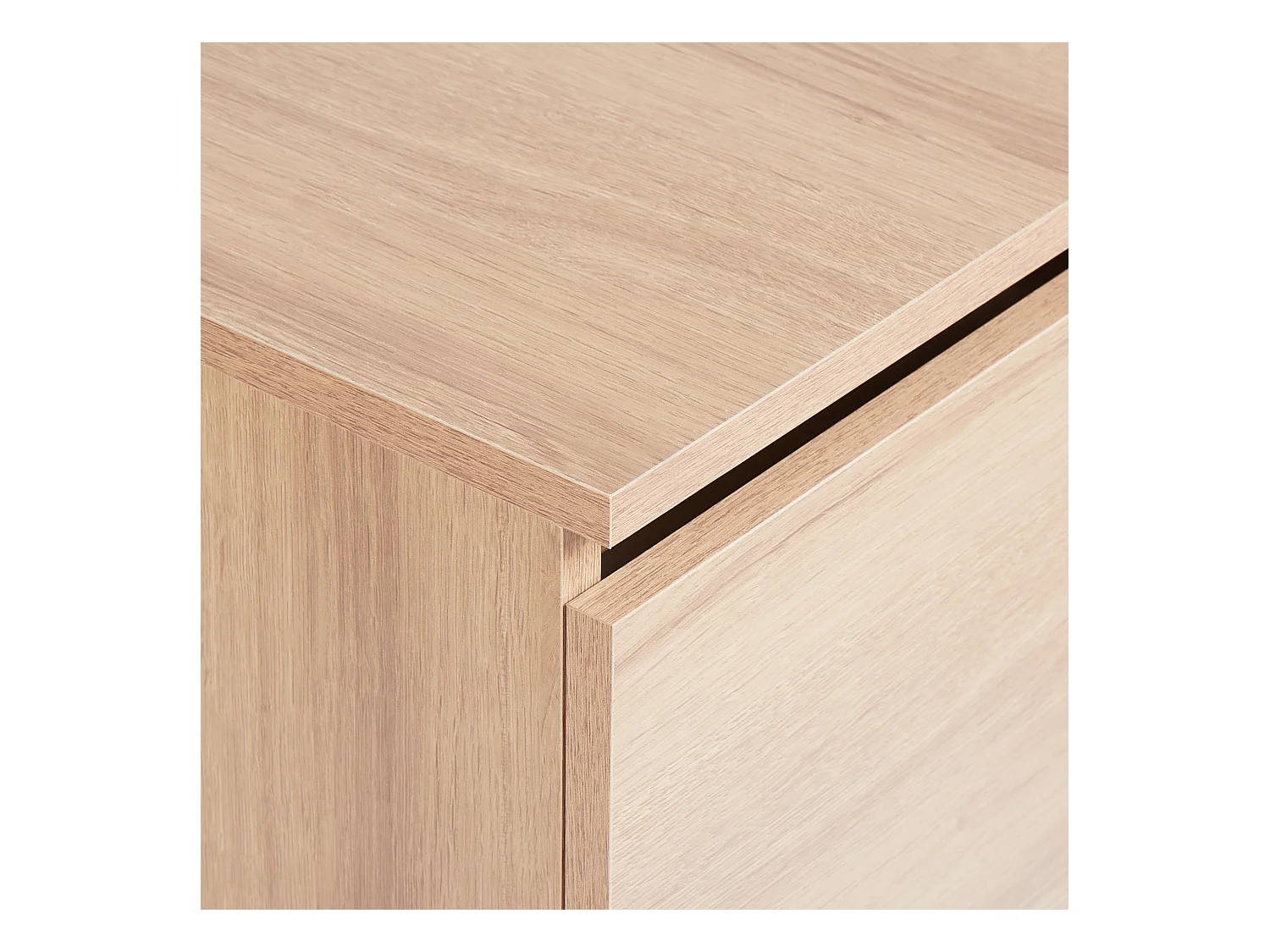 Wandmontierter Waschtischunterschrank NATAL 60 cm Hellbraun