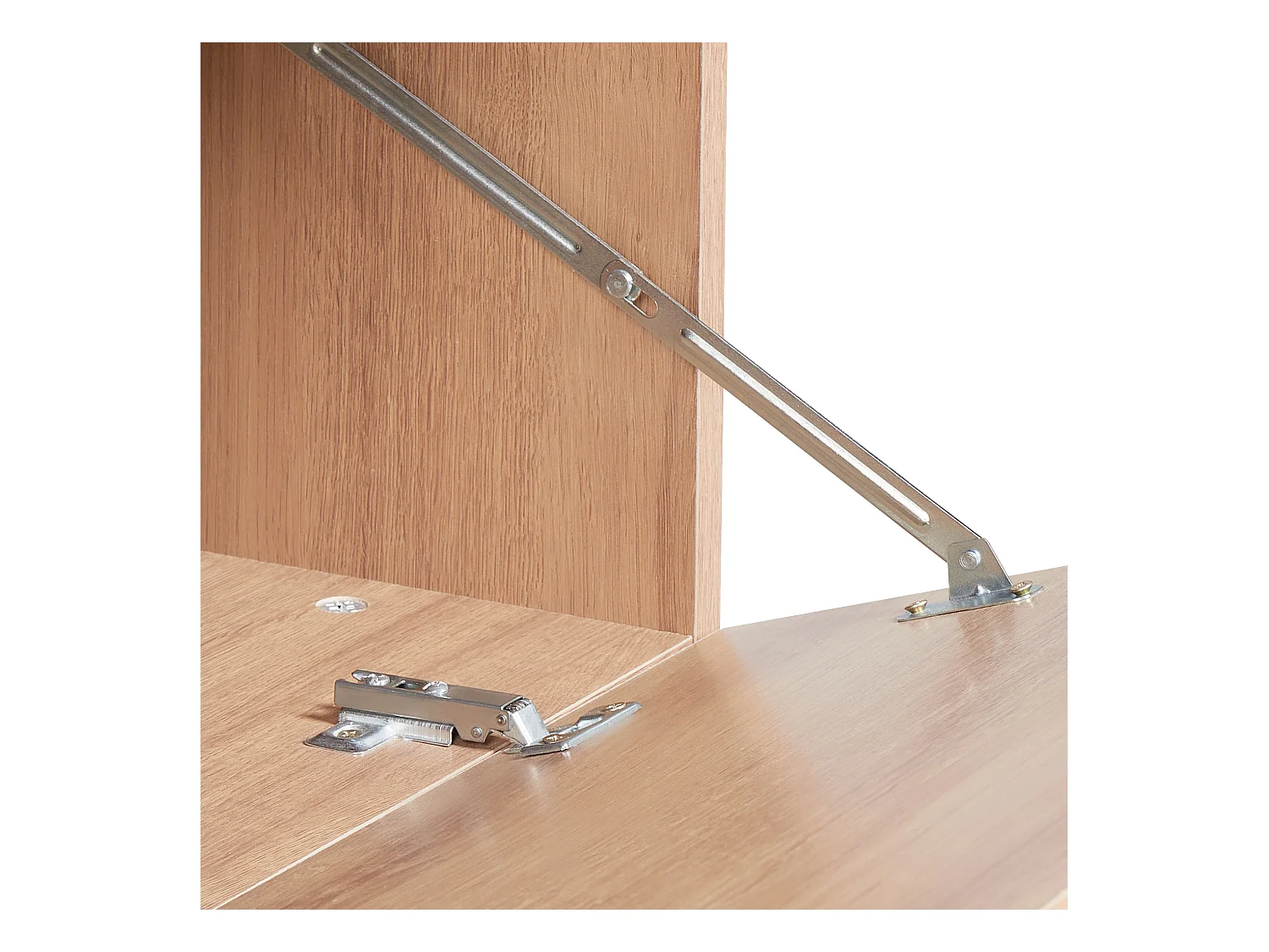 Wandmontierter Waschtischunterschrank NATAL 60 cm Hellbraun