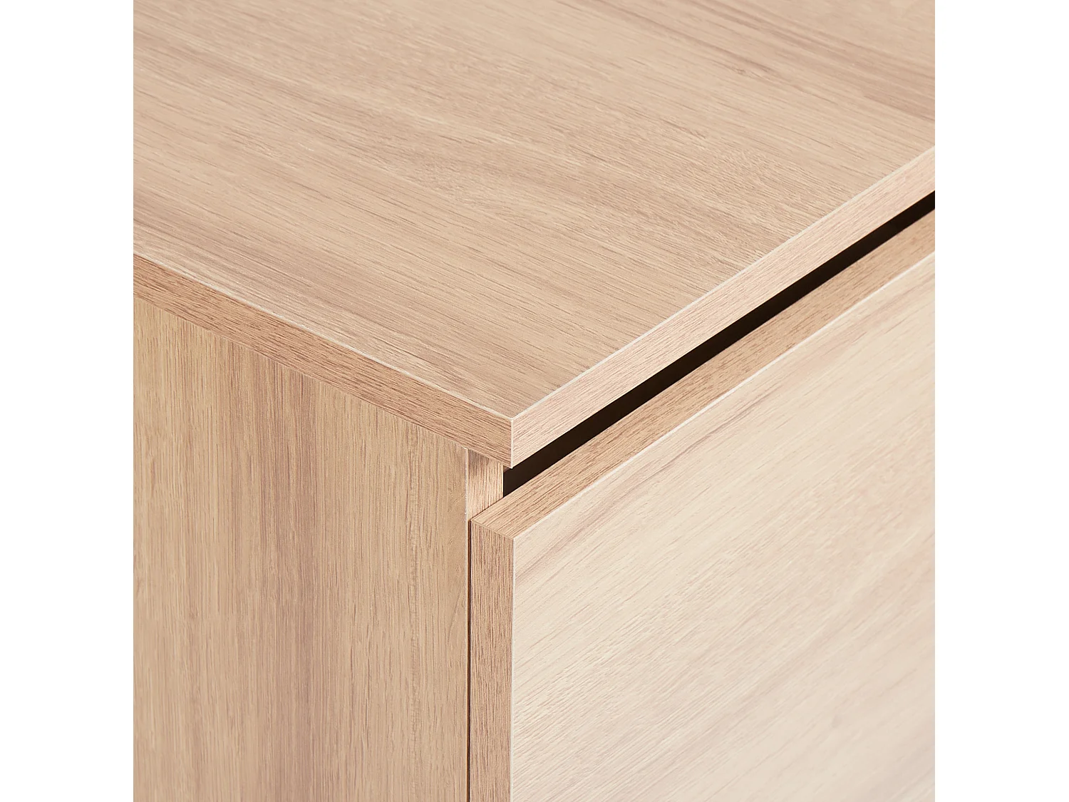 Wandmontierter Waschtischunterschrank NATAL 60 cm Hellbraun