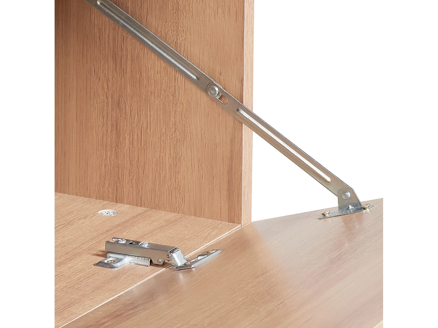 Wandmontierter Waschtischunterschrank NATAL 60 cm Hellbraun